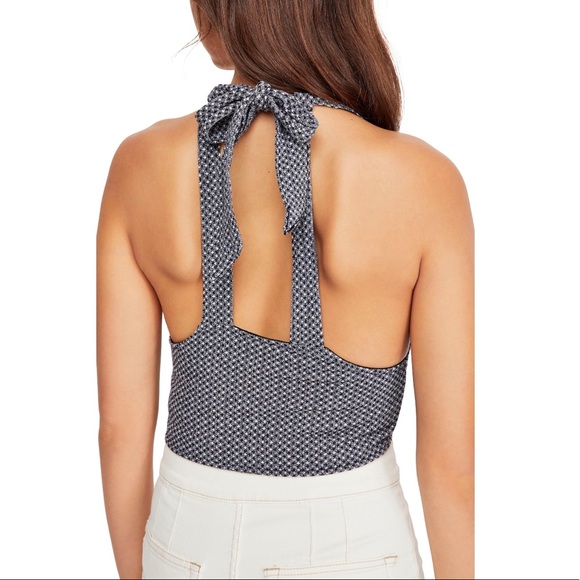 NWT FREE PEOPLE Picnic Halter Top - Picture 2 of 4